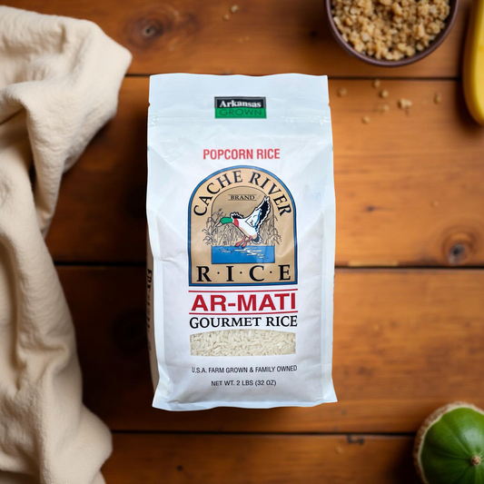 (6) 2 lb bags – AR-Mati White Rice Bundle – Cache River Rice
