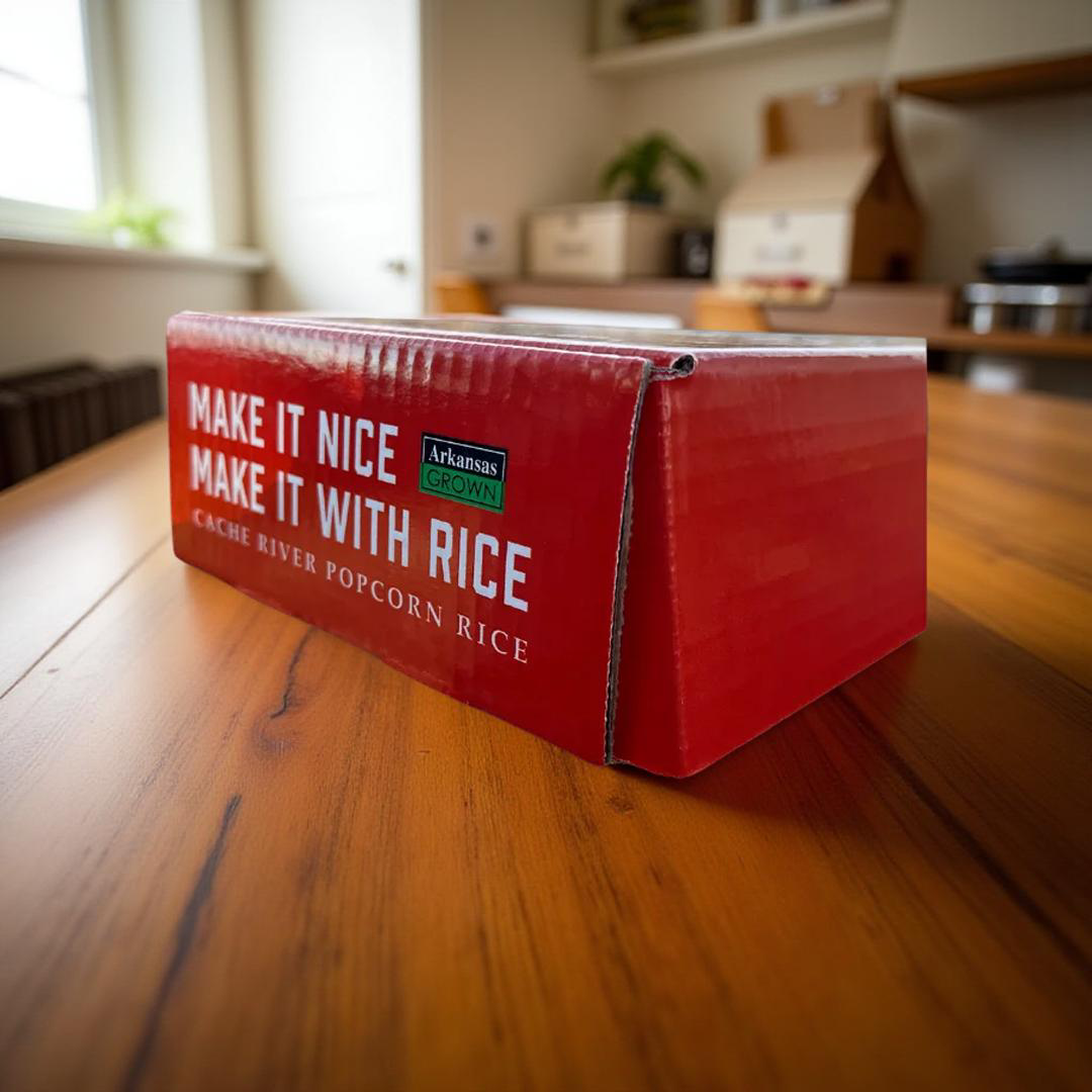 AR-MATI Gift Box – 1 White + 1 Brown Rice (2 lb Each) + Farmhouse Seasoning | Gourmet, Clean, Ready to Gift