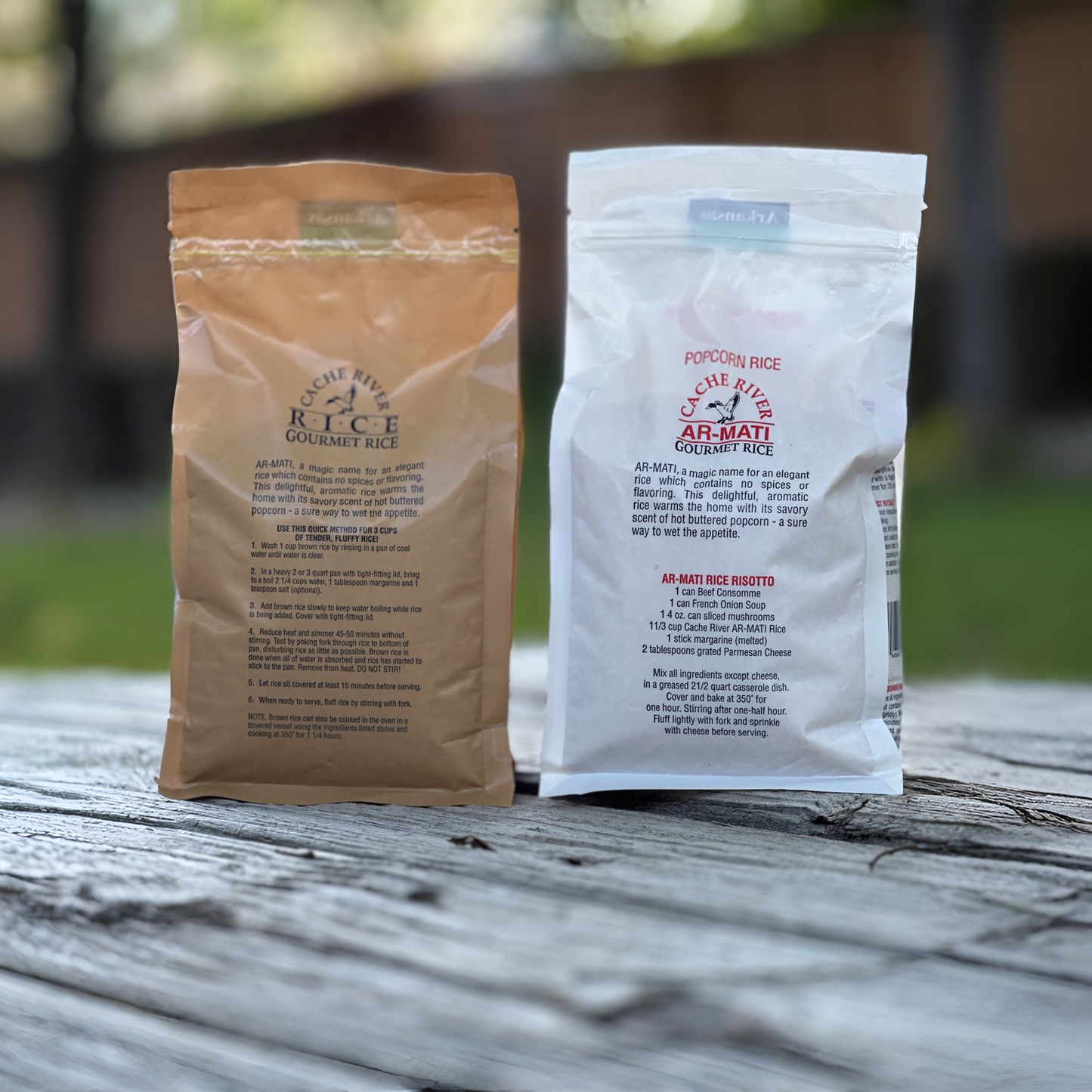 AR-Mati White & Brown Rice Starter Bundle – 2 Bags of Gourmet Rice