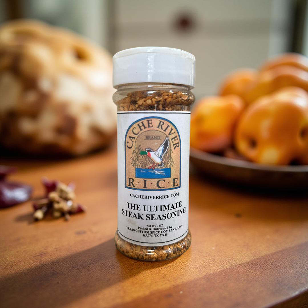 Cache River Rice Steak Seasoning - Farmhouse Steak & Rice Seasoning – 5 oz