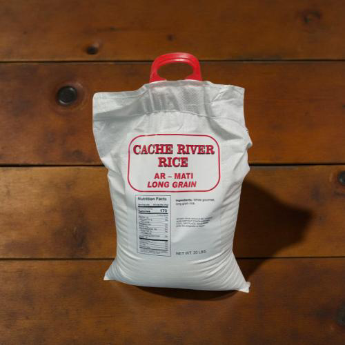 20 LB AR-Mati White Rice – Long Grain Bulk Bag | Arkansas-Grown