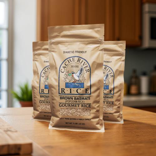 (6) 2 lb Bags – AR-MATI Brown Rice Bundle | Cache River Rice