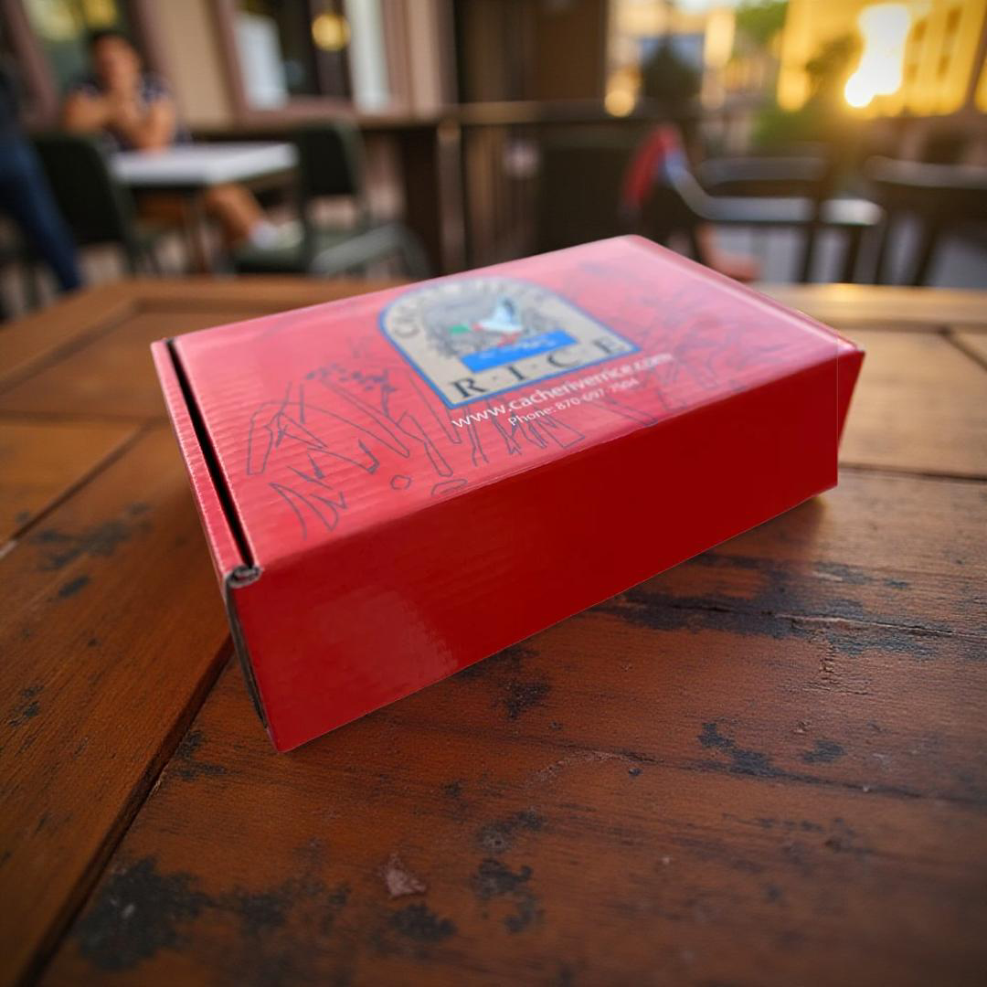 AR-MATI Gift Box – 1 White + 1 Brown Rice (2 lb Each) + Farmhouse Seasoning | Gourmet, Clean, Ready to Gift