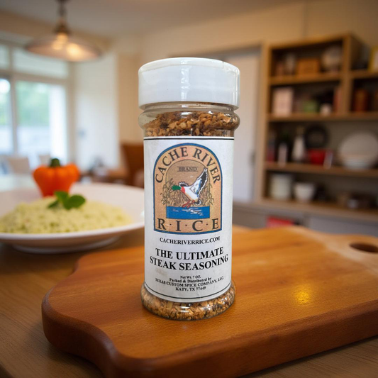 Cache River Rice Steak Seasoning - Farmhouse Steak & Rice Seasoning – 5 oz