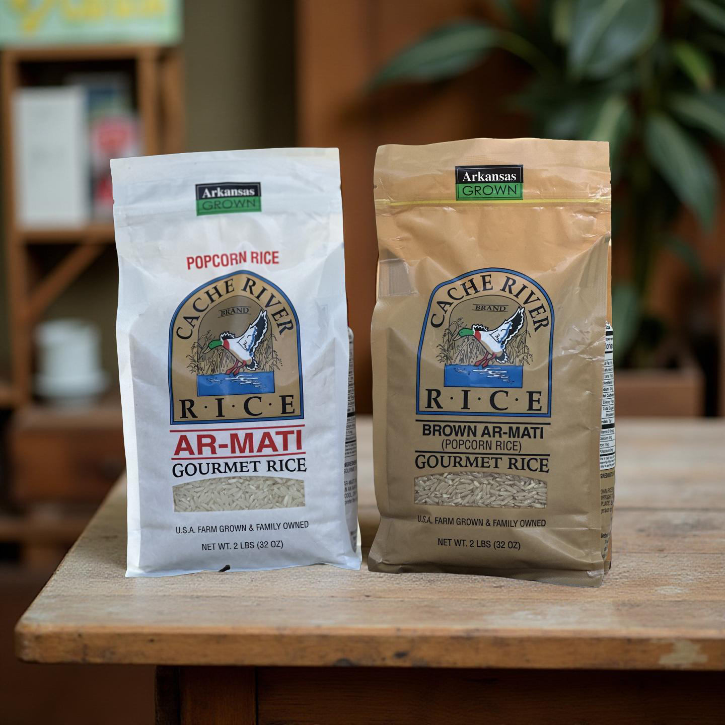 AR-Mati White & Brown Rice Starter Bundle – 2 Bags of Gourmet Rice