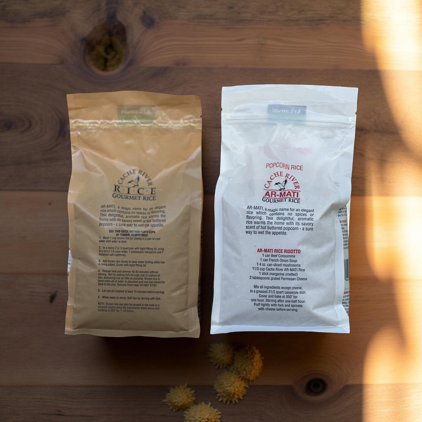 AR-Mati White & Brown Rice Starter Bundle – 2 Bags of Gourmet Rice