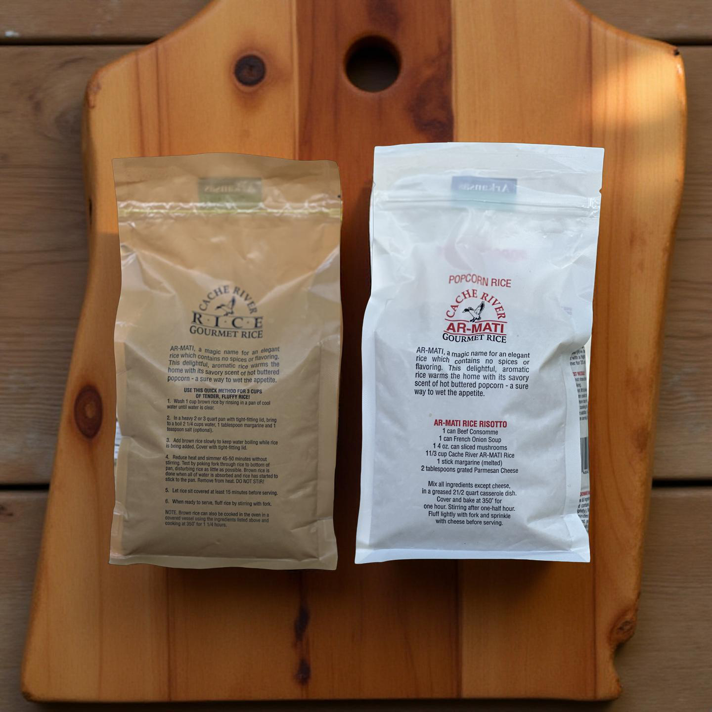 AR-Mati White & Brown Rice Starter Bundle – 2 Bags of Gourmet Rice