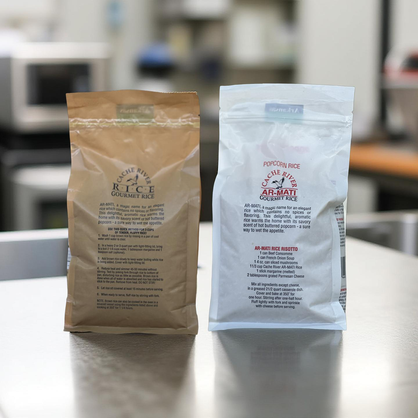 AR-Mati White & Brown Rice Starter Bundle – 2 Bags of Gourmet Rice