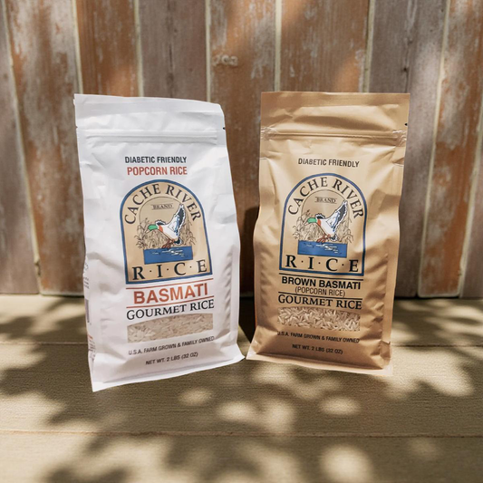 White + Brown Rice Gift Box – Ar-Mati 2-Pack