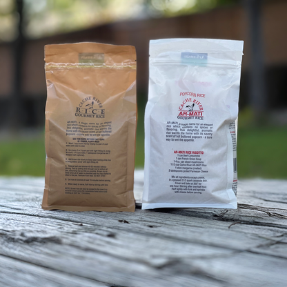AR-Mati White & Brown Rice Starter Bundle – 2 Bags of Gourmet Rice